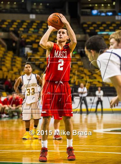 Thumbnail 2 in Arlington Catholic @ Masconomet Regional (Good Sports TD Garden Invitational) photogallery.