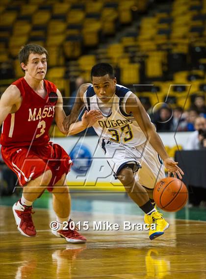 Thumbnail 1 in Arlington Catholic @ Masconomet Regional (Good Sports TD Garden Invitational) photogallery.