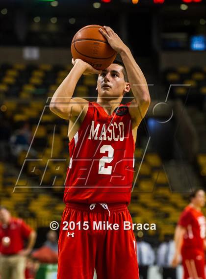 Thumbnail 2 in Arlington Catholic @ Masconomet Regional (Good Sports TD Garden Invitational) photogallery.