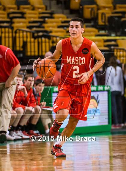 Thumbnail 2 in Arlington Catholic @ Masconomet Regional (Good Sports TD Garden Invitational) photogallery.