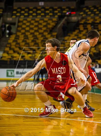 Thumbnail 3 in Arlington Catholic @ Masconomet Regional (Good Sports TD Garden Invitational) photogallery.