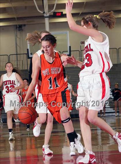 Thumbnail 1 in Rock Springs vs Central High School photogallery.