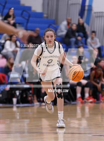 Thumbnail 3 in Santa Fe Christian vs. Escondido Charter (CIF SDS D4 Final) photogallery.