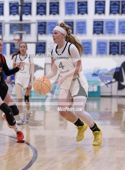 Thumbnail 3 in Santa Fe Christian vs. Escondido Charter (CIF SDS D4 Final) photogallery.
