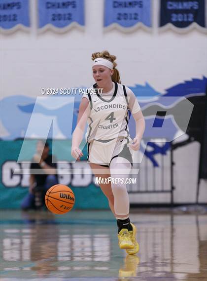Thumbnail 2 in Santa Fe Christian vs. Escondido Charter (CIF SDS D4 Final) photogallery.