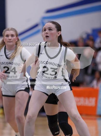 Thumbnail 2 in Santa Fe Christian vs. Escondido Charter (CIF SDS D4 Final) photogallery.
