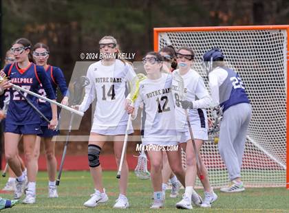 Thumbnail 2 in Walpole @ Notre Dame Academy photogallery.