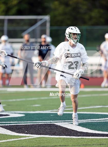 Thumbnail 1 in Penn-Trafford vs Pine-Richland (WPIAL Class 2A Quarterfinal) photogallery.