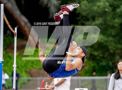 Thumbnail 2 in CIF NCS Track & Field Meet of Champions (Boys High Jump) photogallery.