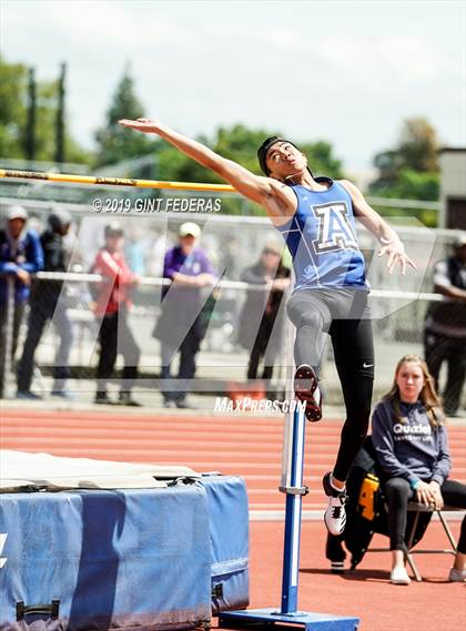 Thumbnail 1 in CIF NCS Track & Field Meet of Champions (Boys High Jump) photogallery.