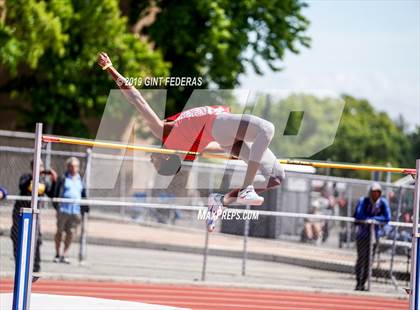 Thumbnail 1 in CIF NCS Track & Field Meet of Champions (Boys High Jump) photogallery.