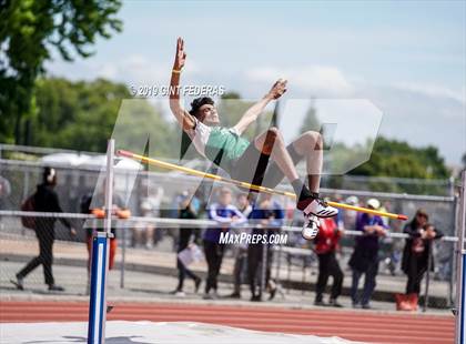 Thumbnail 1 in CIF NCS Track & Field Meet of Champions (Boys High Jump) photogallery.