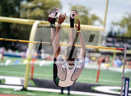 Thumbnail 2 in CIF NCS Track & Field Meet of Champions (Boys High Jump) photogallery.