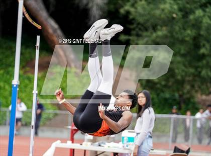 Thumbnail 2 in CIF NCS Track & Field Meet of Champions (Boys High Jump) photogallery.