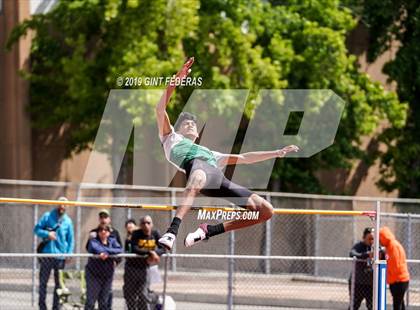 Thumbnail 2 in CIF NCS Track & Field Meet of Champions (Boys High Jump) photogallery.