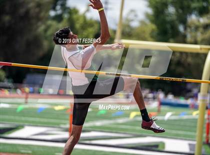 Thumbnail 2 in CIF NCS Track & Field Meet of Champions (Boys High Jump) photogallery.