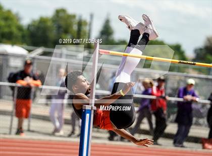 Thumbnail 2 in CIF NCS Track & Field Meet of Champions (Boys High Jump) photogallery.