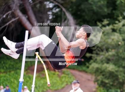 Thumbnail 2 in CIF NCS Track & Field Meet of Champions (Boys High Jump) photogallery.