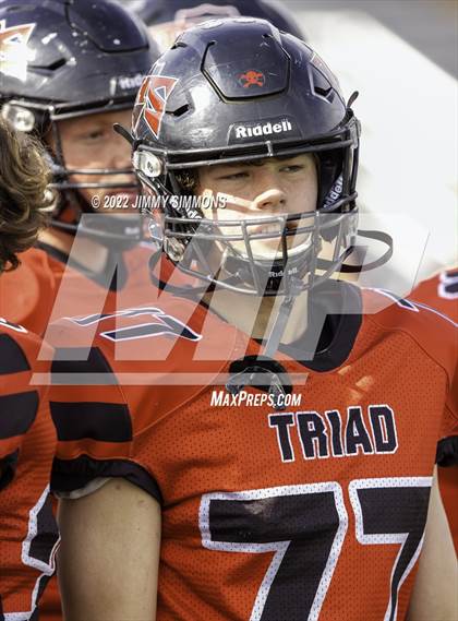 Thumbnail 2 in Triad @ Centralia (IHSA 5A First Round Playoffs) photogallery.