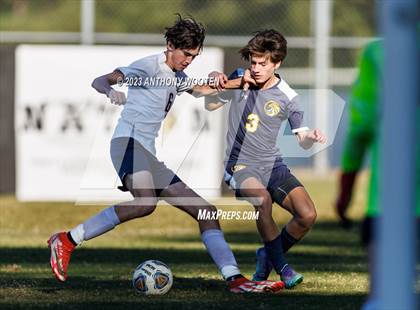 Thumbnail 3 in Freedom Christian Academy vs Northwood Temple Academy (SAC Tournament Quarter-Finals) photogallery.