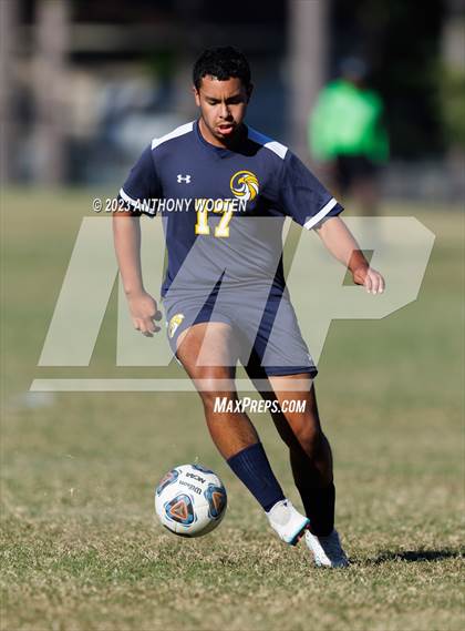 Thumbnail 3 in Freedom Christian Academy vs Northwood Temple Academy (SAC Tournament Quarter-Finals) photogallery.