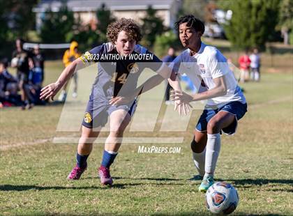 Thumbnail 3 in Freedom Christian Academy vs Northwood Temple Academy (SAC Tournament Quarter-Finals) photogallery.