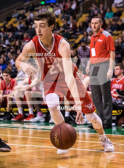 Thumbnail 2 in Waltham vs Newton South (TD Garden Good Sports Invitational) photogallery.
