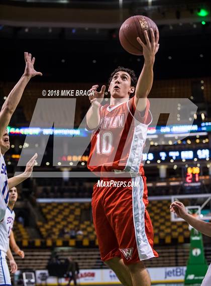 Thumbnail 2 in Waltham vs Newton South (TD Garden Good Sports Invitational) photogallery.