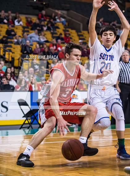 Thumbnail 3 in Waltham vs Newton South (TD Garden Good Sports Invitational) photogallery.