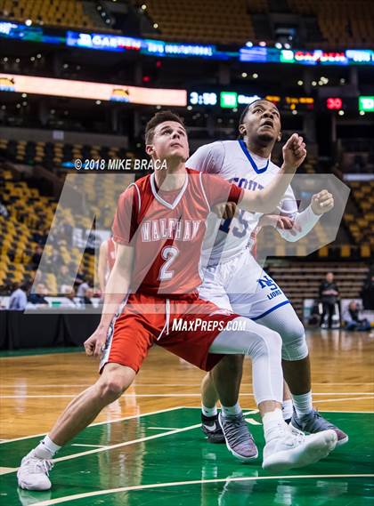 Thumbnail 2 in Waltham vs Newton South (TD Garden Good Sports Invitational) photogallery.