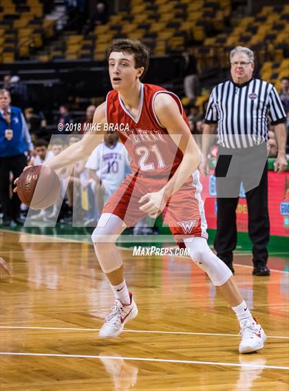 Thumbnail 3 in Waltham vs Newton South (TD Garden Good Sports Invitational) photogallery.