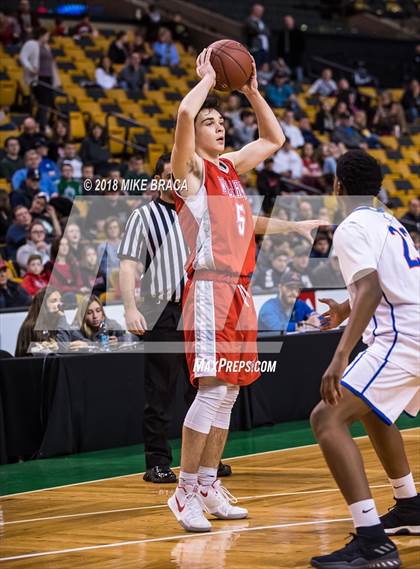 Thumbnail 1 in Waltham vs Newton South (TD Garden Good Sports Invitational) photogallery.