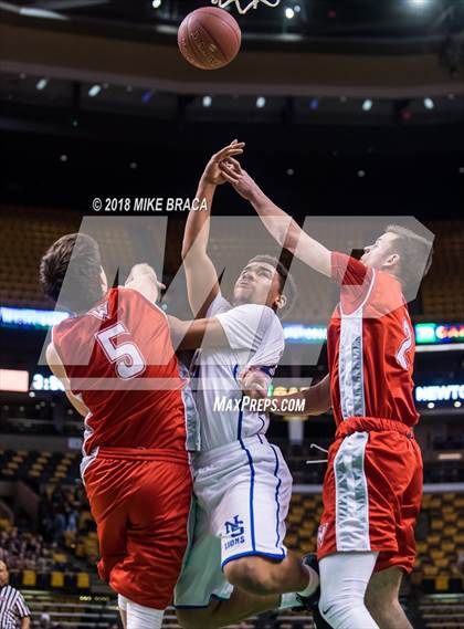 Thumbnail 2 in Waltham vs Newton South (TD Garden Good Sports Invitational) photogallery.