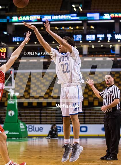 Thumbnail 2 in Waltham vs Newton South (TD Garden Good Sports Invitational) photogallery.