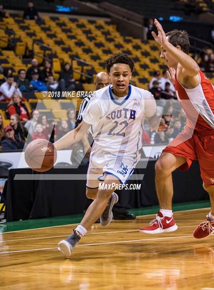 Thumbnail 1 in Waltham vs Newton South (TD Garden Good Sports Invitational) photogallery.