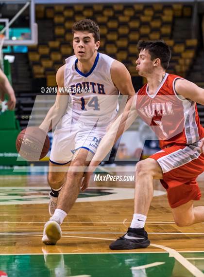 Thumbnail 1 in Waltham vs Newton South (TD Garden Good Sports Invitational) photogallery.