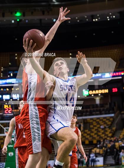 Thumbnail 1 in Waltham vs Newton South (TD Garden Good Sports Invitational) photogallery.