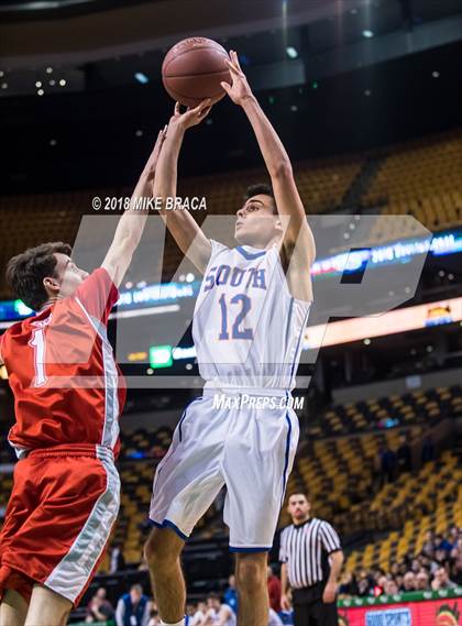 Thumbnail 1 in Waltham vs Newton South (TD Garden Good Sports Invitational) photogallery.
