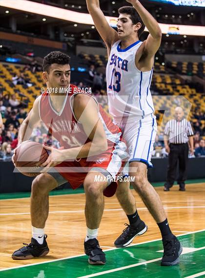Thumbnail 2 in Waltham vs Newton South (TD Garden Good Sports Invitational) photogallery.
