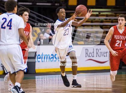 Thumbnail 3 in Waltham vs Newton South (TD Garden Good Sports Invitational) photogallery.