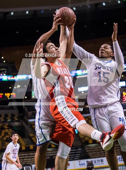 Thumbnail 2 in Waltham vs Newton South (TD Garden Good Sports Invitational) photogallery.