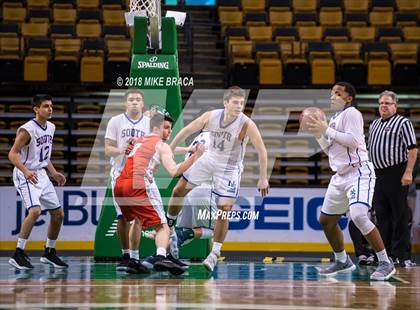 Thumbnail 3 in Waltham vs Newton South (TD Garden Good Sports Invitational) photogallery.