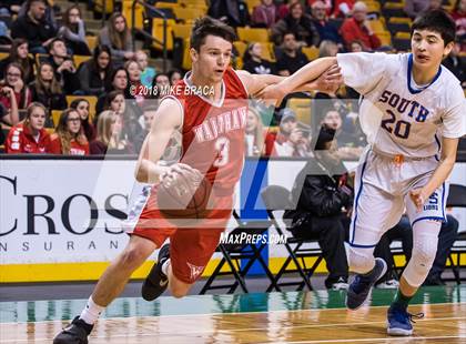 Thumbnail 2 in Waltham vs Newton South (TD Garden Good Sports Invitational) photogallery.