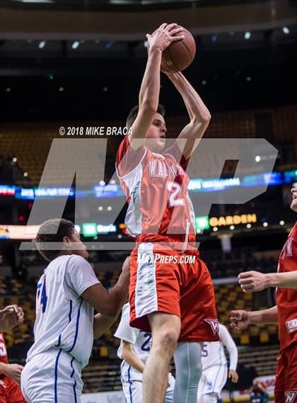 Thumbnail 3 in Waltham vs Newton South (TD Garden Good Sports Invitational) photogallery.