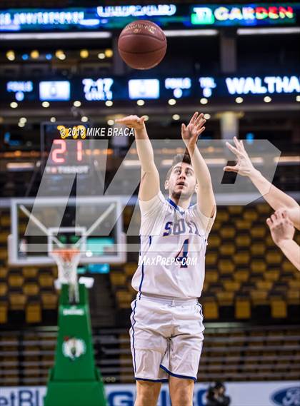 Thumbnail 2 in Waltham vs Newton South (TD Garden Good Sports Invitational) photogallery.