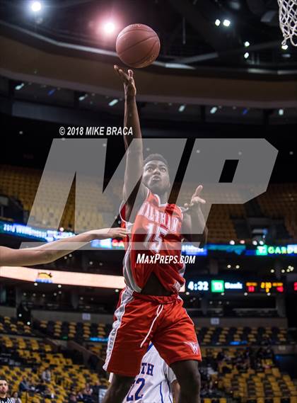 Thumbnail 3 in Waltham vs Newton South (TD Garden Good Sports Invitational) photogallery.