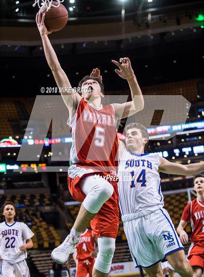 Thumbnail 1 in Waltham vs Newton South (TD Garden Good Sports Invitational) photogallery.