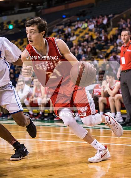 Thumbnail 3 in Waltham vs Newton South (TD Garden Good Sports Invitational) photogallery.