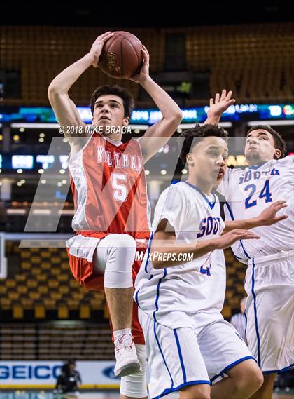 Thumbnail 1 in Waltham vs Newton South (TD Garden Good Sports Invitational) photogallery.