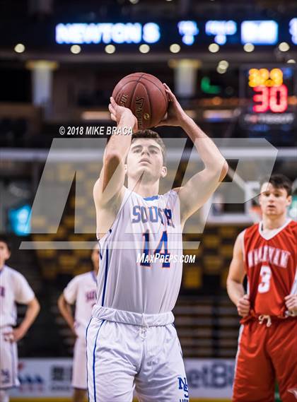 Thumbnail 3 in Waltham vs Newton South (TD Garden Good Sports Invitational) photogallery.